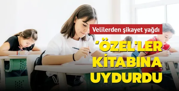 ‘Özel'ler kitabına uydurdu